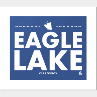 Vilas County, Wisconsin - Eagle Lake Posters and Art